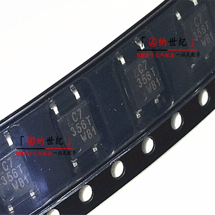 New original LTV-356T LTV356-C B D PC356 SMD optocoupler SOP-4 straight shot