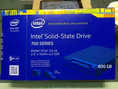 Intel Intel 3700 800g SSD 750 Series NVMe 2 5 inch U 2 solid state drive
