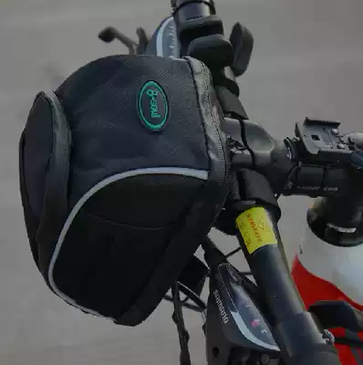 Handlebar bag waterproof car first bag folding car front bag mountaineering bicycle front bag riding equipment bicycle accessories