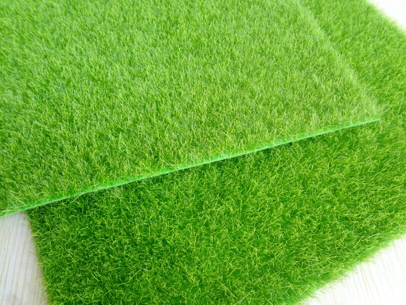 Simulation lawn moss false white hair moss moss succulent micro-landscape diy decorative material flocking turf moss
