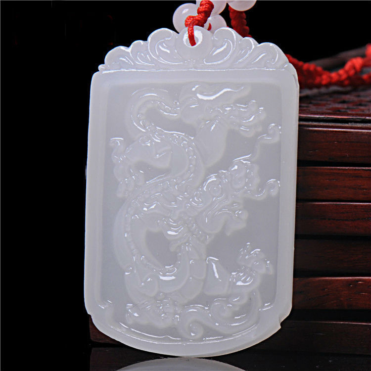 Manufacturers direct sales of natural Afghanistan white jade pendant price low natural jade jade jade