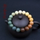 Tự nhiên Gradient Green Bodhi White Bodhi Root Color Bodhi Bracelet Duo Bracelet Nam và nữ lap - Vòng đeo tay Clasp vòng tay nam vàng Vòng đeo tay Clasp