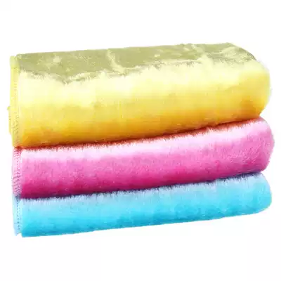 Non-stick oil cloth super strong water absorption soft non-hair single-bar 23x18cm non-fading dish towel towel car towel
