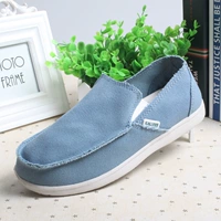 Giày xuân chéo Santa Cruz giày nam một chân lười biếng thoáng khí cũ giày vải Bắc Kinh - Plimsolls giày thể thao nam adidas