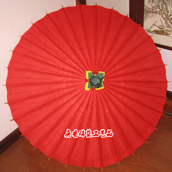 K-Izzona Social Pure Red COS Paper Umbrella Original Night Knife God October New 84-112CM Rain-proof