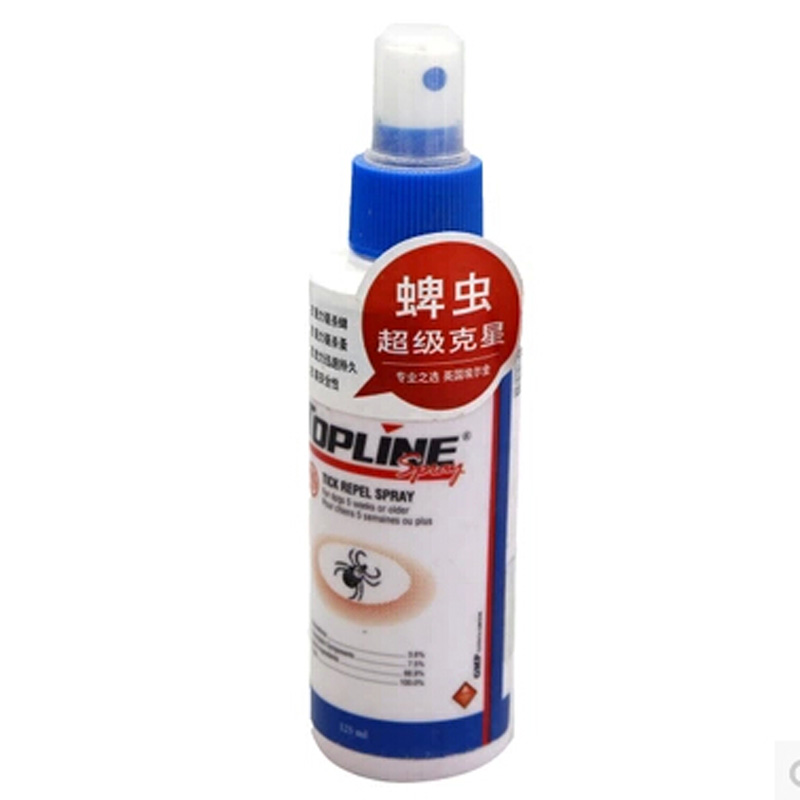 波奇网 宠物用品 埃尔金 犬用杀蜱喷剂125ml 狗狗药品 驱虫蜱虫