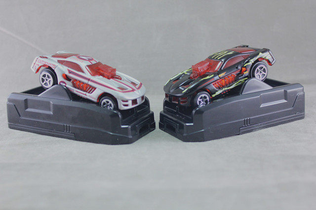 Rechargeable Electric Mini Whirlwind Can Super Small Sports Car Racing Children's Toy Gift Model Black