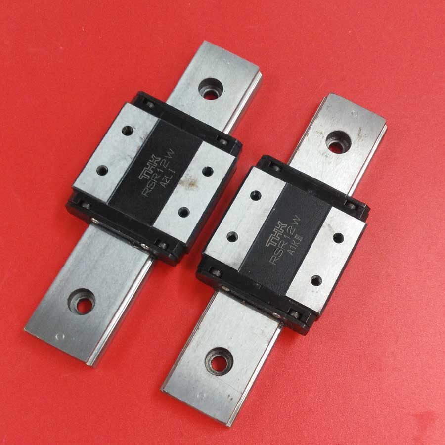 THK RSR12W RSR12WM Widened Linear Guide Slider (RSR12WV RSR12WVM)