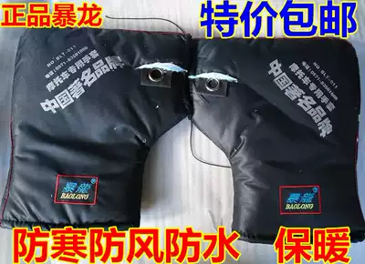Tyrannox riders put sheathed electric car gloves winter windproof and cold warm handlebar cover