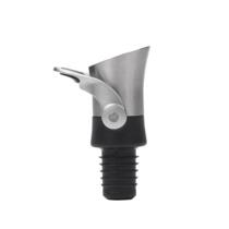 American OXO show two-in-one stainless steel wine pouring machine silicone wine bottle stopper wine sealing plug