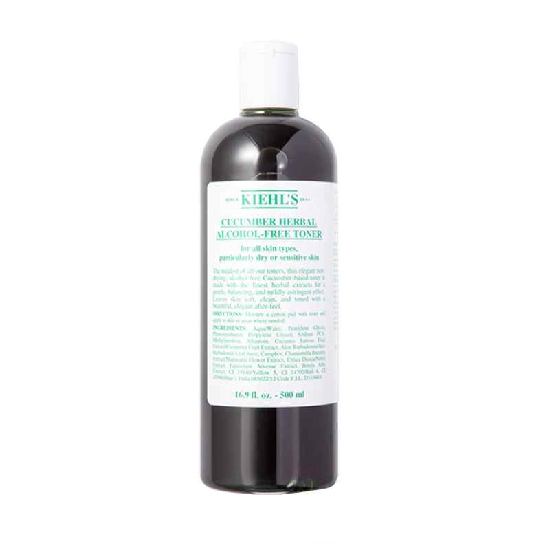 Kiehl's/科颜氏 小黄瓜水 爽肤水 精华水 500ml 保湿水 包邮