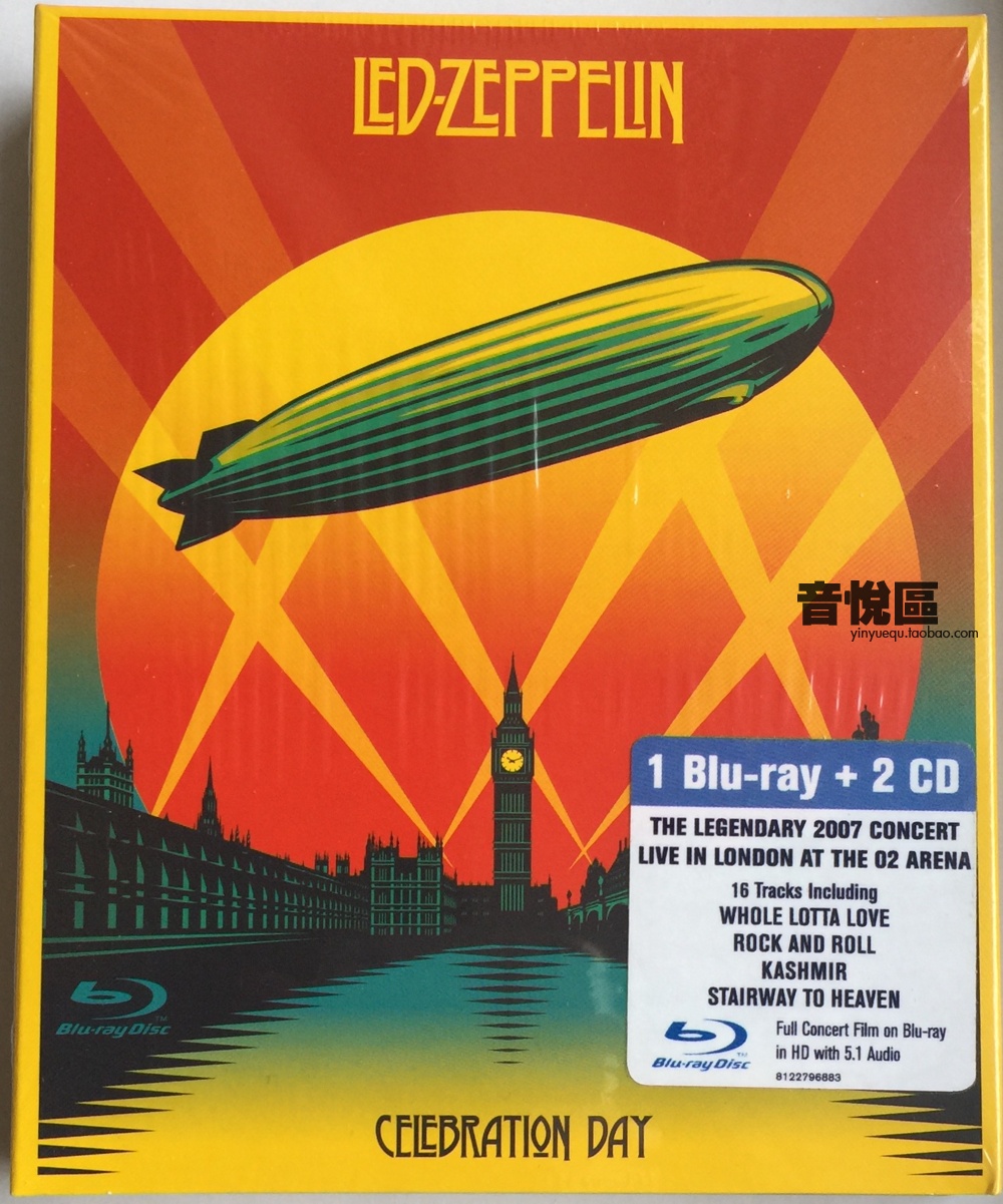 Spot (A) Led Zeppelin Celebration Day (2CD Blu-ray)