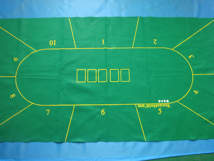 Texas poker chips table ten people position 1 8 * 0 9 m unwoven cloth table cloth table flannel support customised