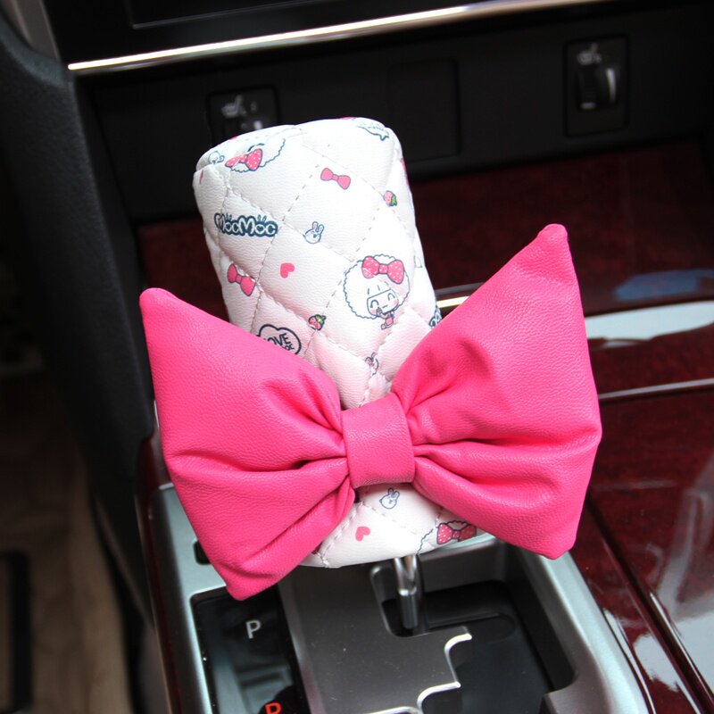 摩丝娃娃 印花汽车用品挡把套档位套 卡通自动挡手动挡通用档把套