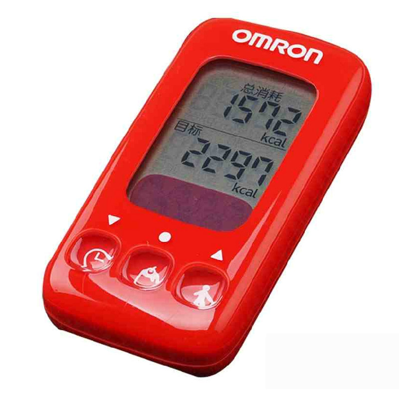 欧姆龙 卡路里计HJA-310  多功能卡路里计脂肪控制计步器 包邮