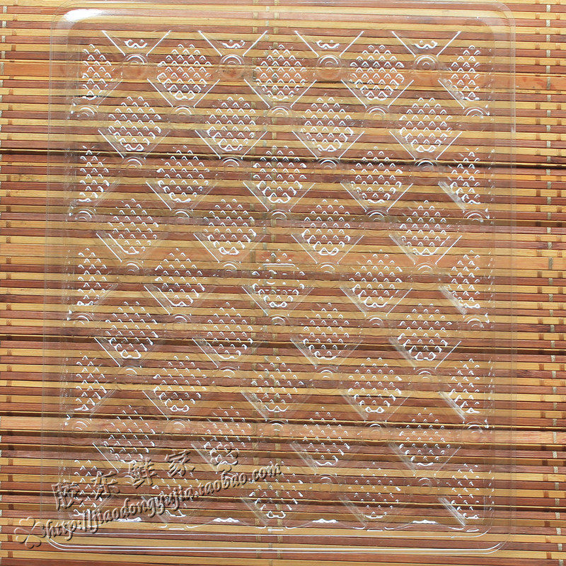 Plastic bag pad board mat plate seafood tray food snack matching lining 19 5*23 3 wholesale