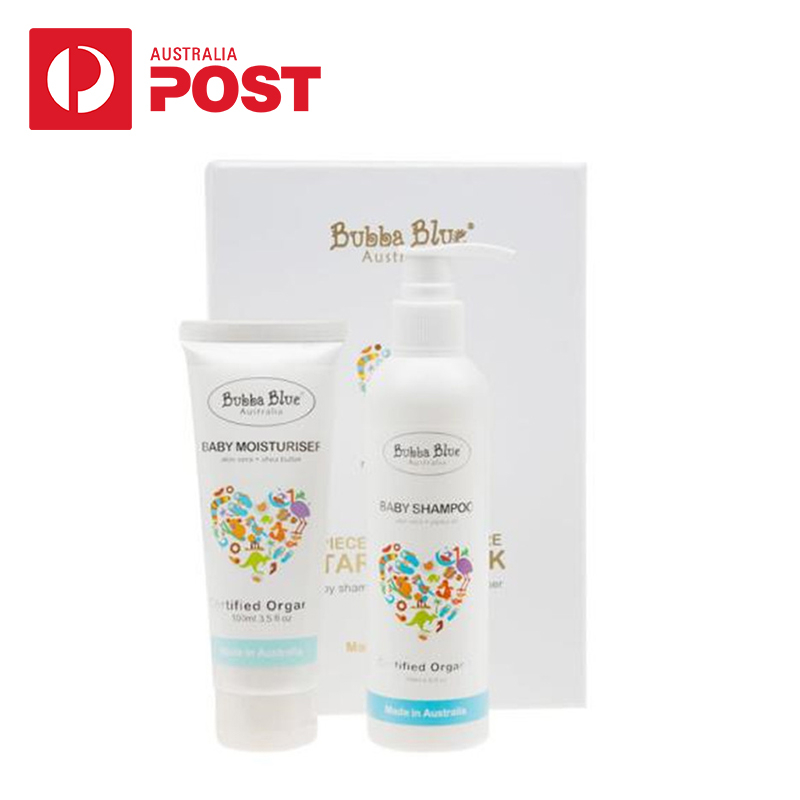 Bubba Blue第三代婴儿洗护套装 润肤霜100g+洗发露200ml(无泪配方