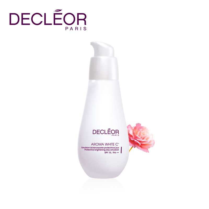 Decleor/思妍丽美白莹亮日霜隔离防晒霜spf15防紫外线面霜50ml