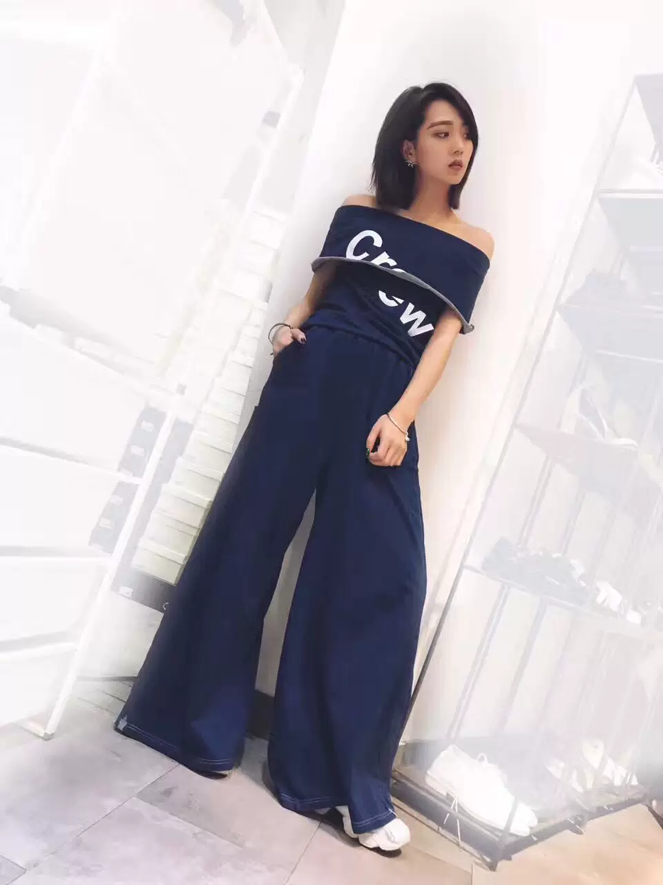 Summer trousers, set, European style