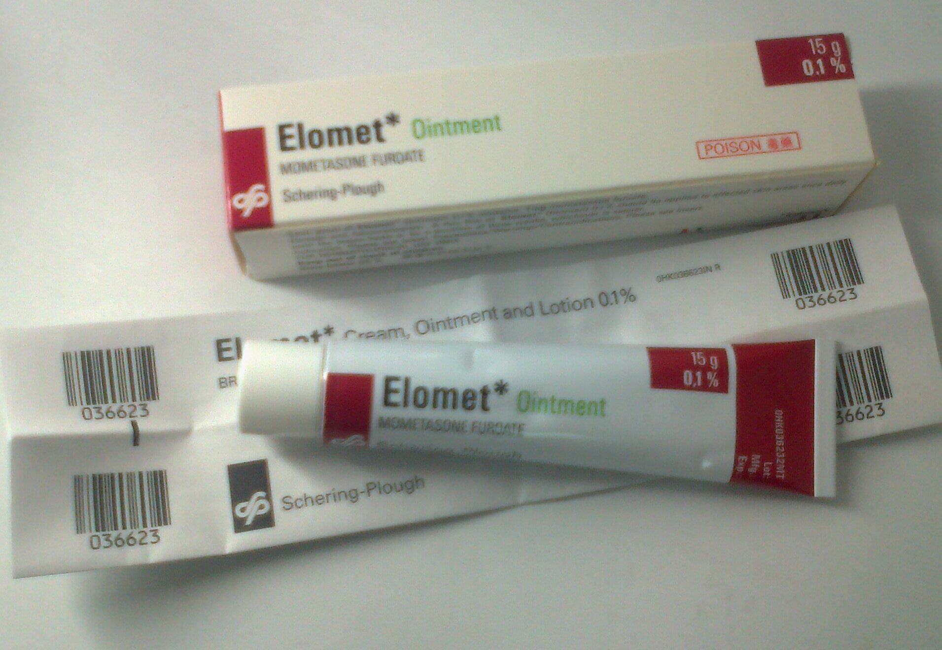 香港正品代購elomet Ointment 皚膚美得乳膏油膏15g