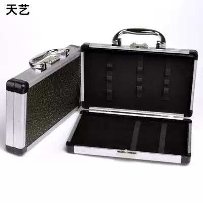 Tianyi brand classical pattern packaging empty aluminum box can be equipped with pedicure tools, manicure tools, etc.