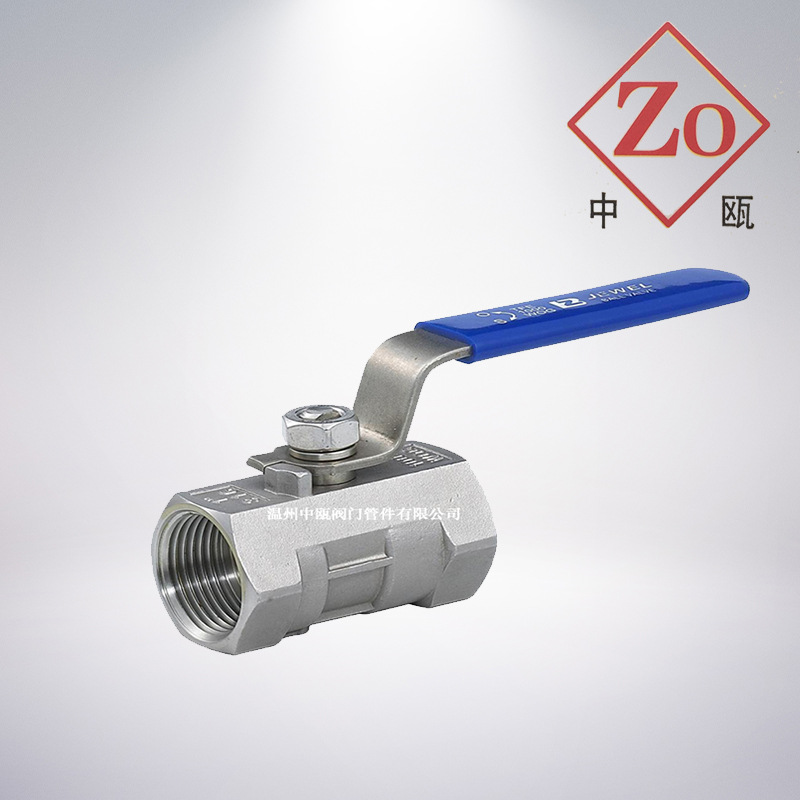 Manufacturer direct selling stainless steel one-piece ball valve Q11F-16P wire buckle ball valve 201304316