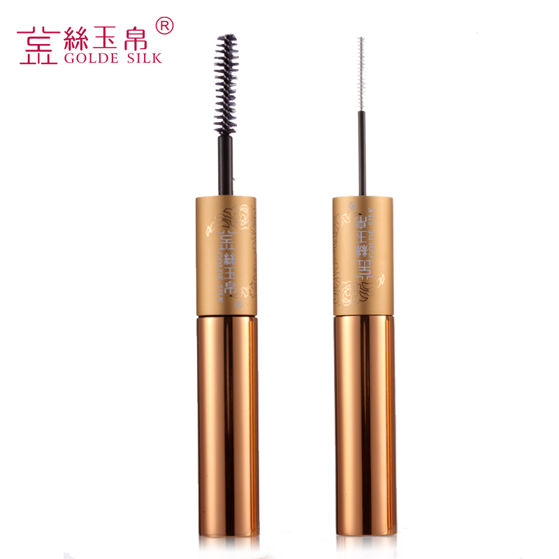 金丝玉帛奢华立体双头睫毛膏防水卷翘不晕染纤长眉毛浓密正品包邮
