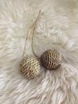 Foreign trade sisal tube cat climbing frame accessories hanging ball