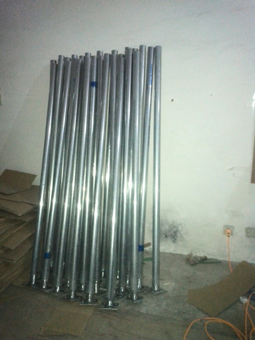 Custom-made traffic sign pole Traffic sign column mirror benchmarking factory direct sales