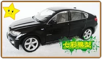 [Zeya] mô phỏng xe hợp kim tĩnh mô hình Welly Willy 1:24 BMW BMW X6 màu đen sỉ đồ chơi trẻ em