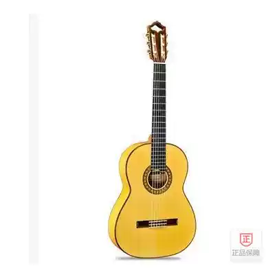 (Touch String)Famosa Famosa Flamenco Guitar FCF-65S White Pine Full Veneer