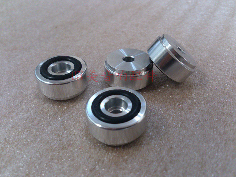 Full aluminum alloy 20 * 10 computer sound utiliti feet sound box pins shock-proof foot rest shock absorption footbed B paragraph