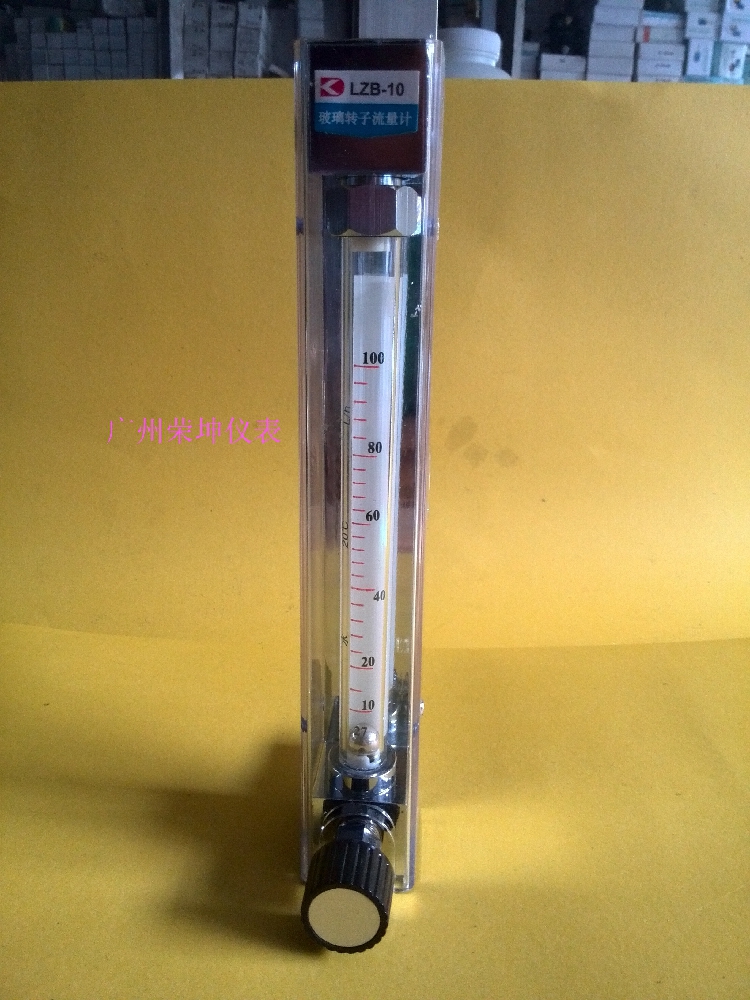 Koda flow meter LZB-10 glass rotor flow meter gas liquid float flow meter flow switch