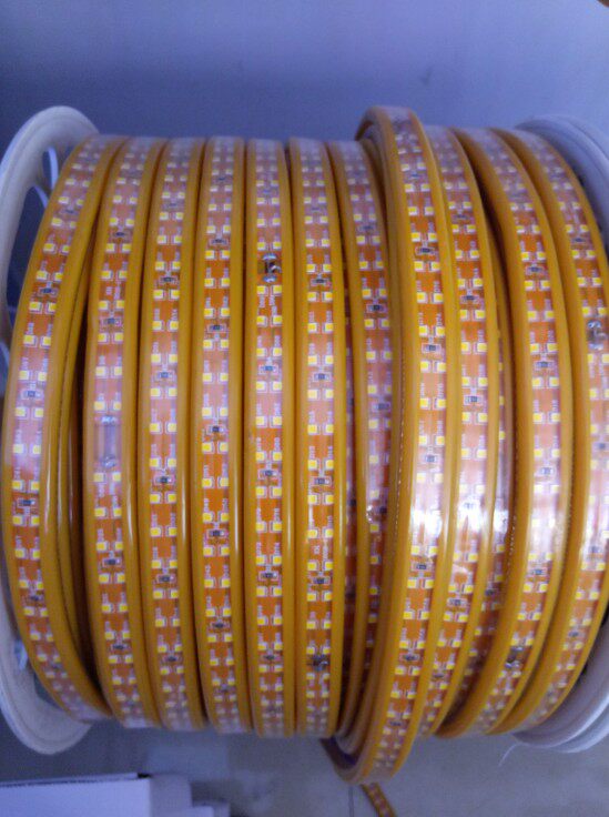 Double row lamp with 2835 LED 180 bead 156 living room ceiling outdoor waterproof ultra high brightness tilted three rows 180 lamps