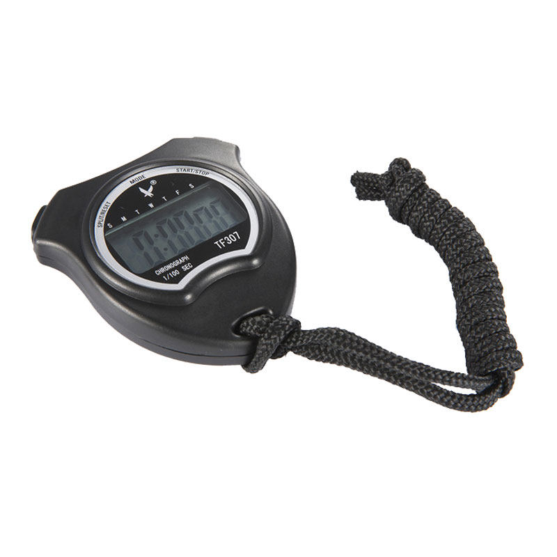 Tianfu stopwatch TF307 large screen digital electronic second form row 2 stopwatch electronic stopwatch running timer
