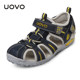 UOVO children's sandals Baotou boys' sandals 2024 new medium and large children's summer children's shoes baby beach shoes for women