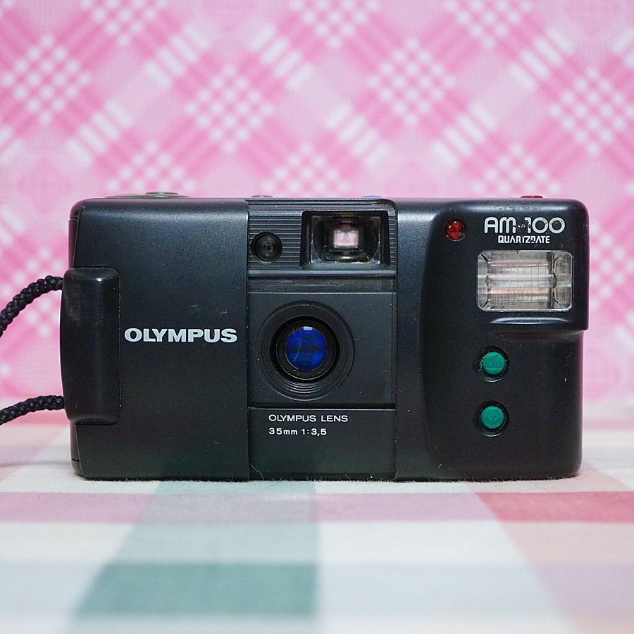 Olympus Olympus AM-100 35 3 5 large aperture negatives Silly Melon Machine u1 with the same lens