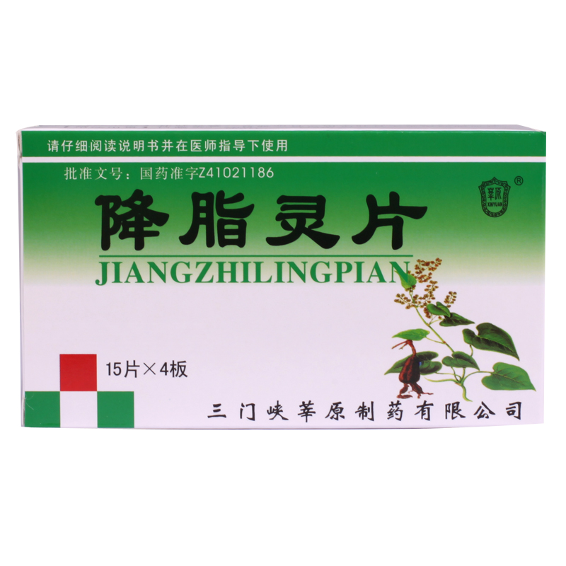 莘原 降脂灵片 0.3g*60片/盒