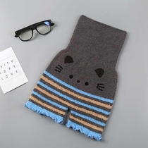 Childrens belly pants Baby belly circumference can be close-fitting childrens home pants half velvet warm shorts
