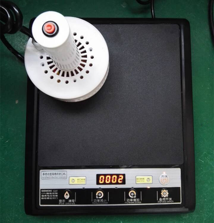Boqun packaging handheld electromagnetic induction aluminium foil sealing machine tin foil medicine bottle plastic bottle cap thermal sealing machine