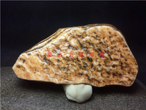 Natural Mongolian Gobi Agate Alxa Eye Money Stone Horse Tooth Meridian Grass Flower Sugar Heart Strange Stone Raw Stone