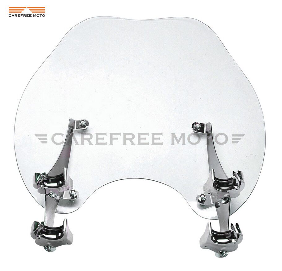 Harley XL883 1200N X48 72 Modified windshield front windshield clamp bracket 4MM thickness