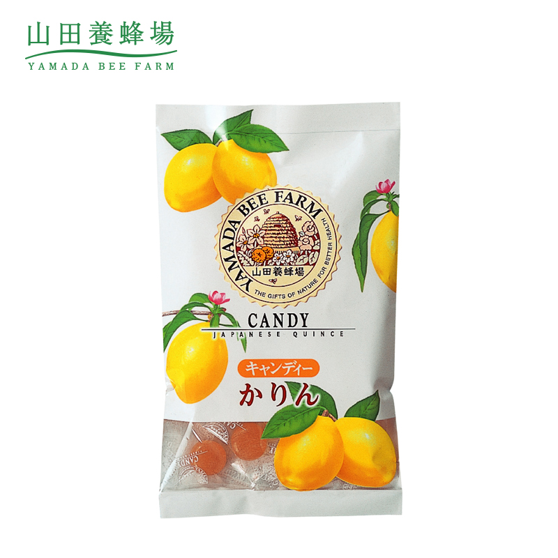 【日本直邮】山田养蜂场 蜂蜜花梨糖 25粒/100g