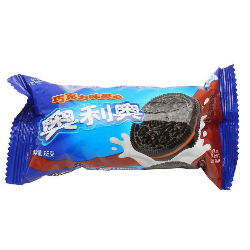 【天猫超市】亿滋 奥利奥夹心饼干经典巧克力口味65g 便携装