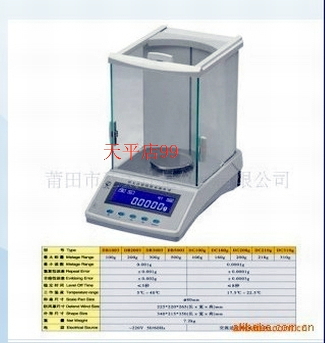 Cân phân tích hóa dược điện tử có độ chính xác cao Dụng cụ đo kim loại trong phòng thí nghiệm 160G / 0,0001 - Thiết bị & dụng cụ