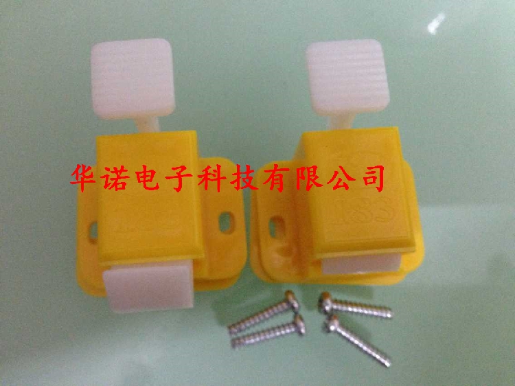 Frame buckle Fixture accessories Yellow press buckle Fixture buckle Press buckle Long mouth short mouth 183 Frame buckle