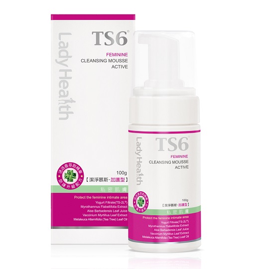 台湾官网直邮进口TS6护一生 洁净慕斯加护型(100g)