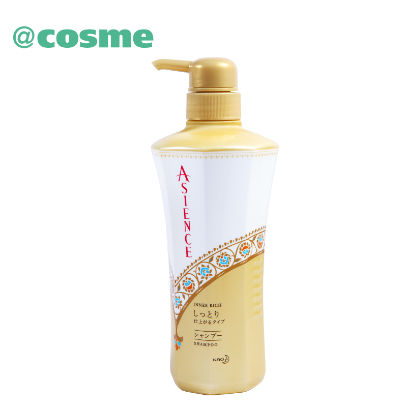 花王KAO ASIENCE亚羡姿 密集滋润呵护洗发水480ml 日本直邮