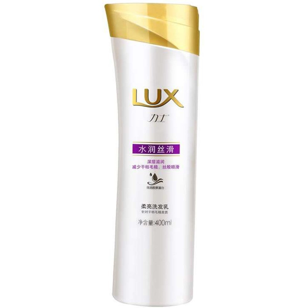 Lux 力士 水润丝滑 柔亮洗发乳 400ml 洗发水 （新老包装交替）