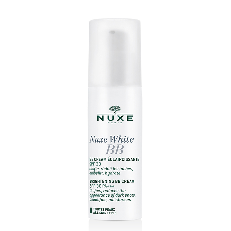 欧树Nuxe花盈保湿亮白防晒遮瑕BB霜SPF30/PA+++30ml
